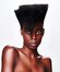 Round Layer With An Undercut On Afro Hair 