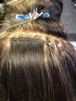 How To Add Micro Ring Hair Extensions To Hair 