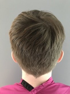 How To Do A Flat Graduation With A Parting Men's Haircut