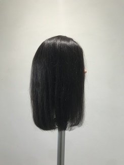 Medium One Length Bob Haircut