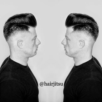 Men's Parting With A Razor Haircut Tutorial Video by Christopher Nieves -  MHD