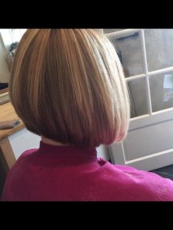 How To Cut A Triangular Graduated Bob Haircut 