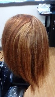 Half-Head Foil Highlighting Technique With Colour Balancing